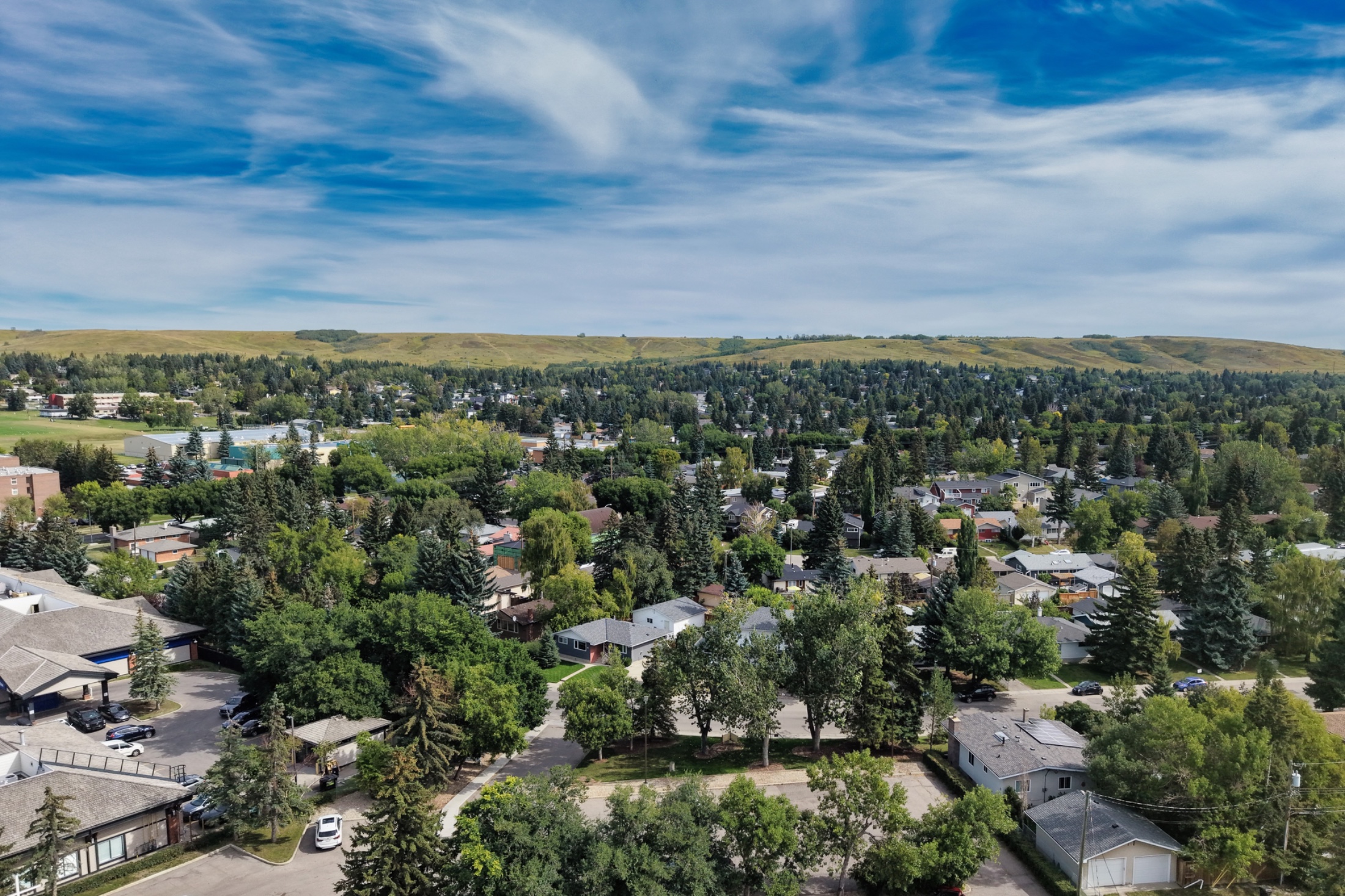 Brentwood, in northwest Calgary